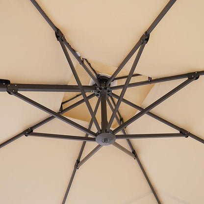  Furniture of America Fida LA-A029BG+BASE 8" Square Umbrella with Double Top & 37" Large Base IMAGE 12