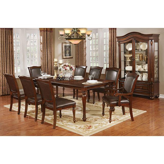  Furniture of America Sylvana CM3453T-7PC 7 Pc Dining Table Set IMAGE 1