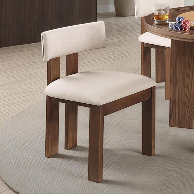  Furniture of America Gaetani FM-GM701BR-SC-2PK Set Of 2 Side Chair IMAGE 1