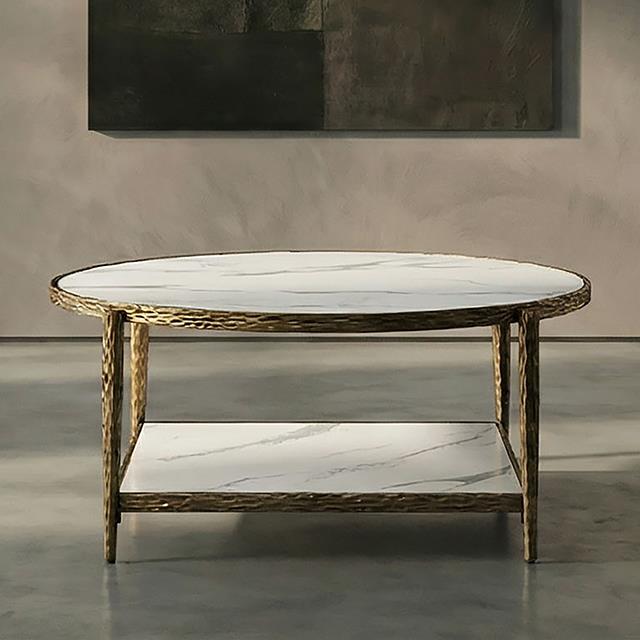  Furniture of America Kerna FM47021GD-C-3A Coffee Table IMAGE 1