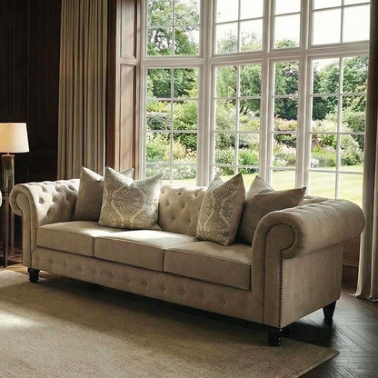  Furniture of America Ammirati FM64011BG-SF Sofa IMAGE 1