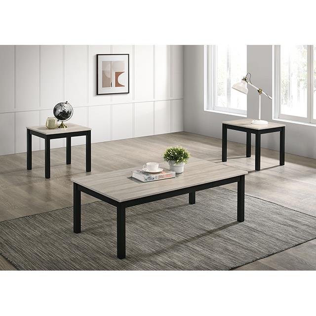  Furniture of America Findlay FM42900LG-3PK 3 Pc Table Set IMAGE 2