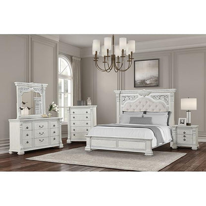  Furniture of America Promenade FM70001WH-EK-BED King Bed IMAGE 2