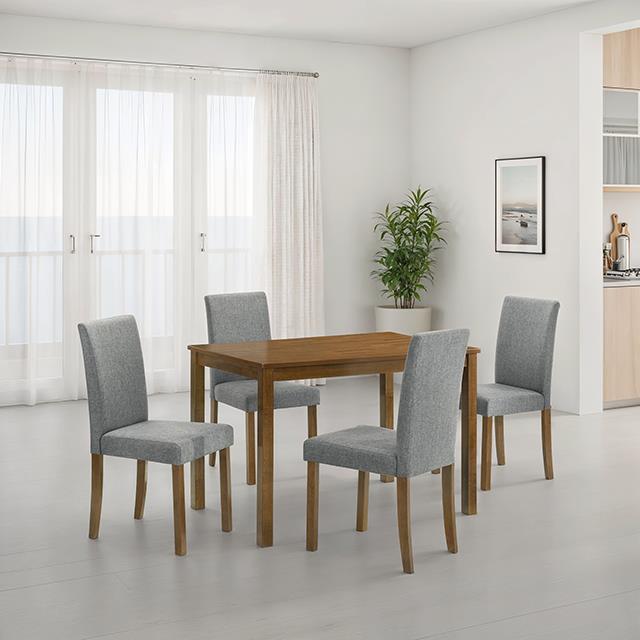  Furniture of America Worland FM32003AK-T-5PC 5 Pc Dining Table Set IMAGE 1
