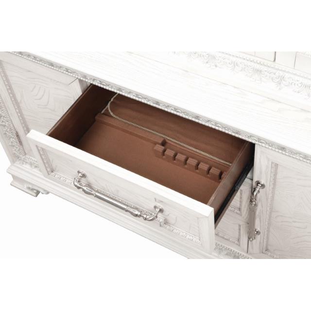  Furniture of America Stella Mia FM31000WH-HB-SET Hutch Buffet IMAGE 4