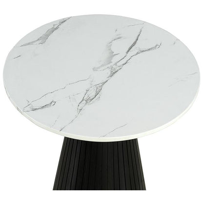  Furniture of America Sindal FM44004BK-ER-TABLE Round End Table IMAGE 3