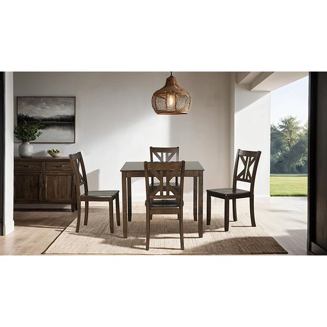  Furniture of America Dekalb NX3220WN-5PK 5 Pc Dining Set IMAGE 3
