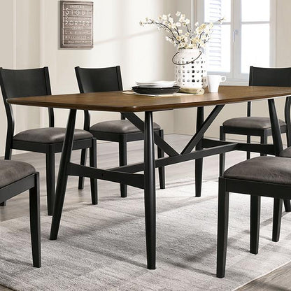  Furniture of America Oberwil CM3548A-T-7PC 7 Pc Dining Table Set IMAGE 2