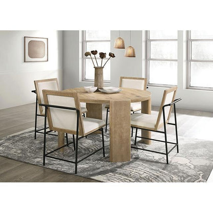 Furniture of America Edenbridge FM3220AK-RT-5PC 5 Pc Dining Table Set IMAGE 1