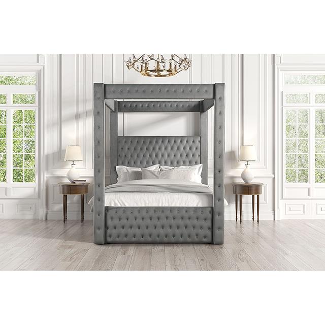  Furniture of America Etherea CM7482GY-Q-BED Queen Bed IMAGE 4