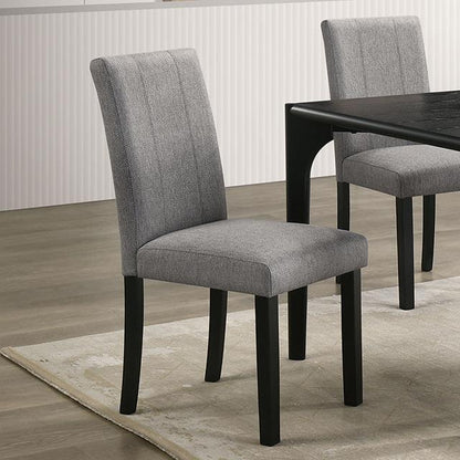  Furniture of America Amelio FM32009BK-SC-2PK Set Of 2 Side Chair IMAGE 1