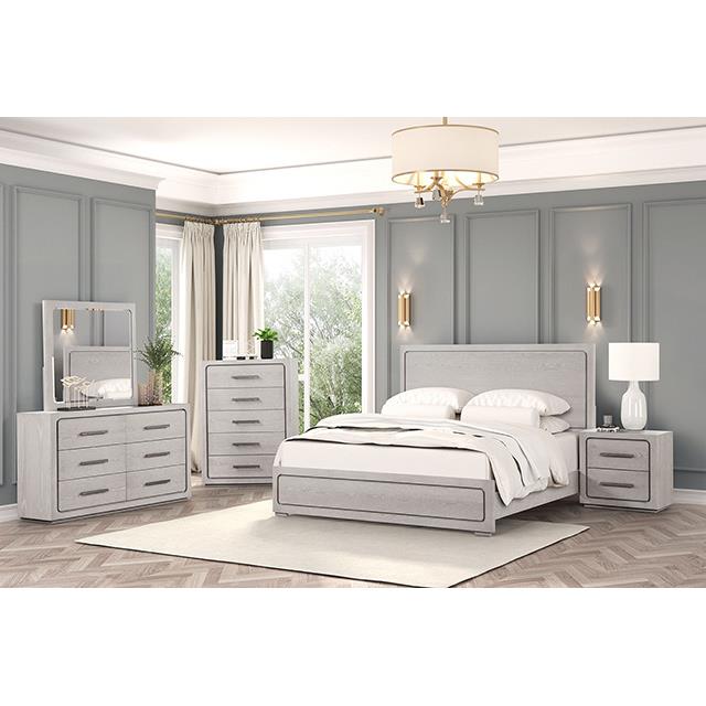  Furniture of America Crowthorne FM70100AK-Q-BED Queen Bed IMAGE 2
