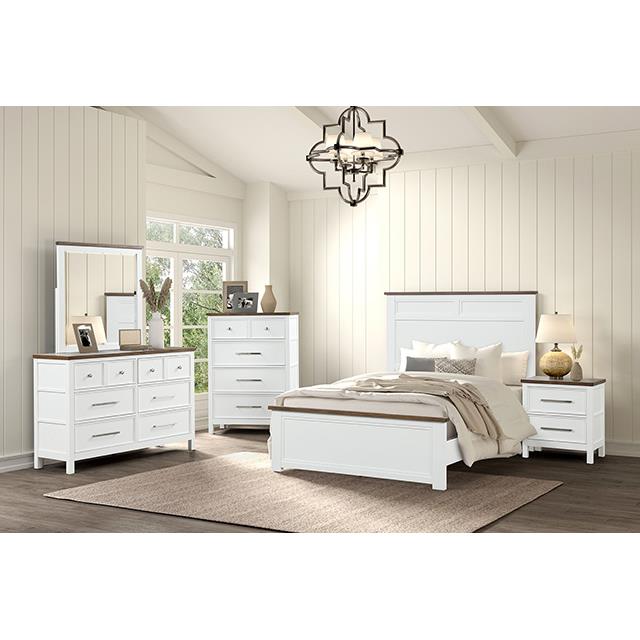  Furniture of America Pinetop FM7171WH-D Dresser IMAGE 2