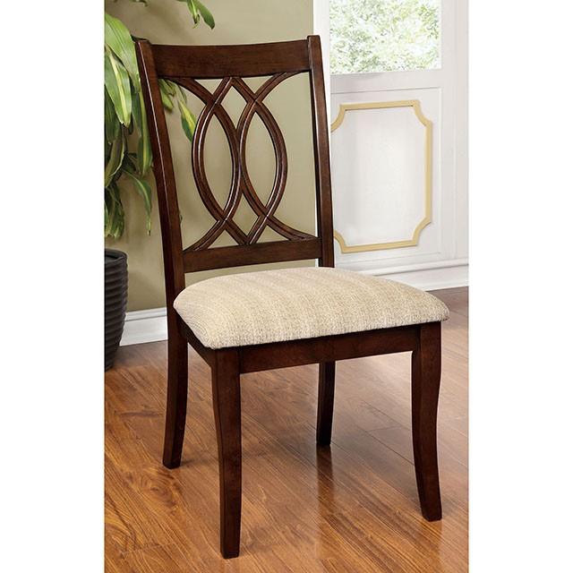  Furniture of America Carlisle CM3778RT-5PC 5 Pc Dining Table Set IMAGE 3