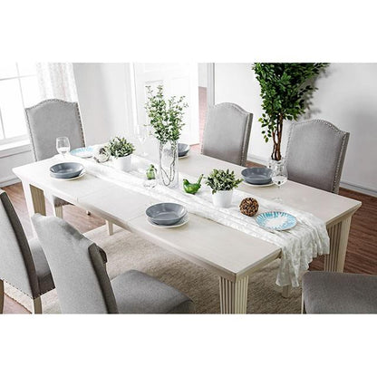  Furniture of America Daniella CM3630T-7PC 7 Pc Dining Table Set IMAGE 2