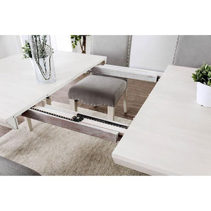  Furniture of America Daniella CM3630T-7PC 7 Pc Dining Table Set IMAGE 3