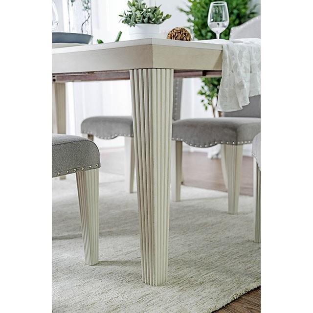  Furniture of America Daniella CM3630T-7PC 7 Pc Dining Table Set IMAGE 4