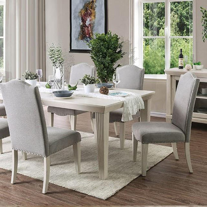  Furniture of America Daniella CM3630T-7PC 7 Pc Dining Table Set IMAGE 5