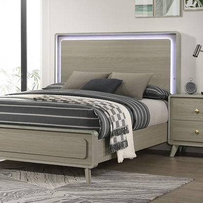  Furniture of America Rainier FM72002GY-EK-BED King Bed IMAGE 1