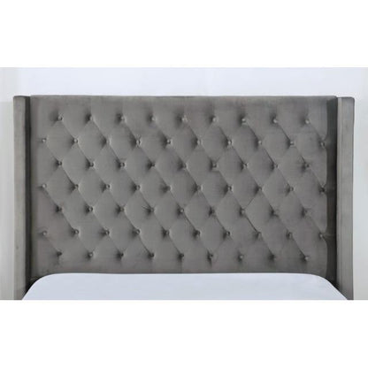  Furniture of America Ryleigh FM7141GY-EK-BED King Bed IMAGE 2