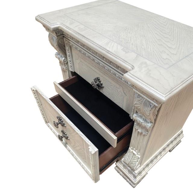  Furniture of America Promenade FM70001WH-N Nightstand IMAGE 3
