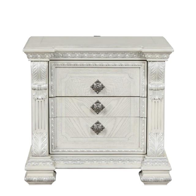  Furniture of America Promenade FM70001WH-N Nightstand IMAGE 6