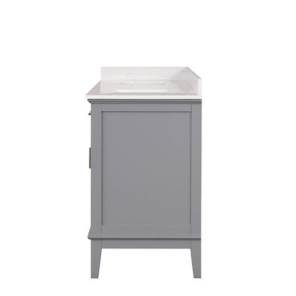  Furniture of America Oliva TM-CT006WH-80+06GY Vanity Set IMAGE 8