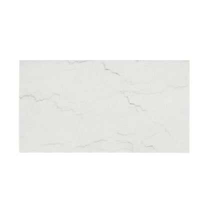  Furniture of America Thisted FM44002WH-CR Rectangle Marble Coffee Table with Casters IMAGE 3