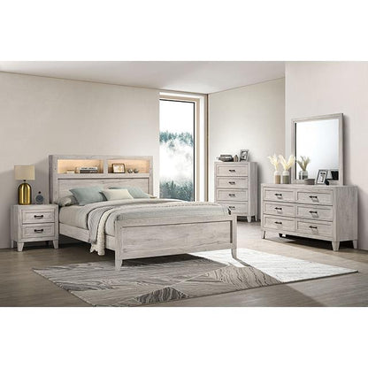  Furniture of America Mysen FM7202WH-EK-BED King Bed IMAGE 2