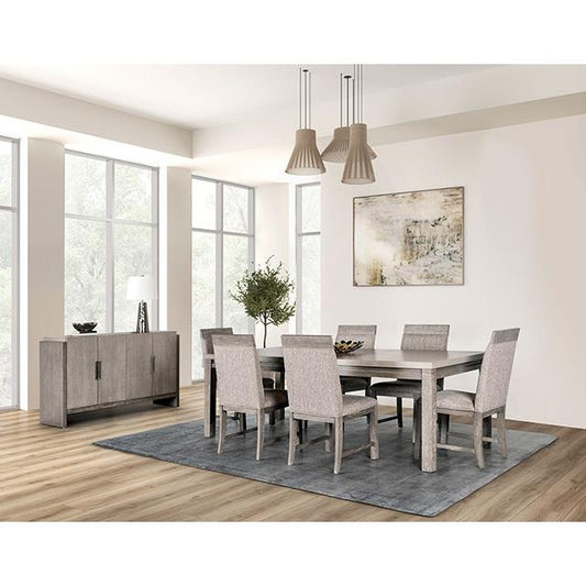  Furniture of America Gristalt FM3597GY-T-9PC 9 Pc Dining Table Set IMAGE 1