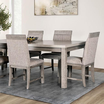  Furniture of America Gristalt FM3597GY-T-9PC 9 Pc Dining Table Set IMAGE 3