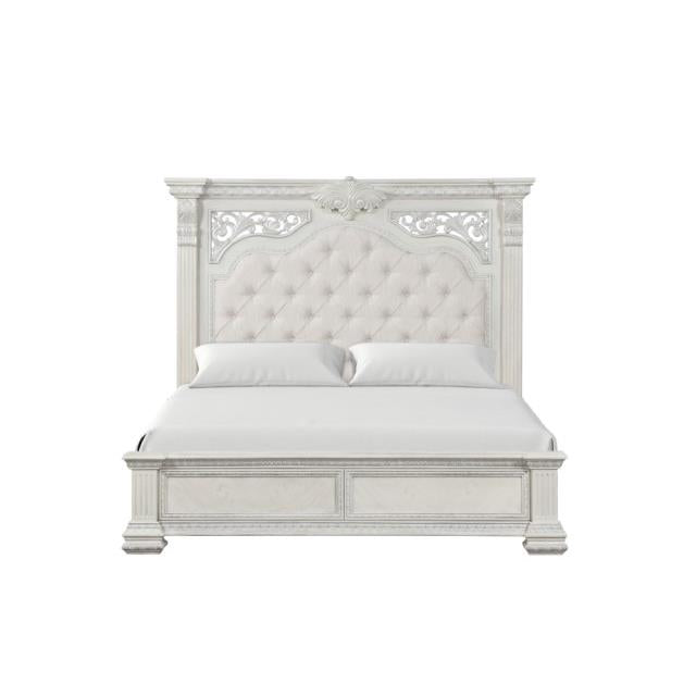 Furniture of America Promenade FM70001WH-Q-BED Queen Bed IMAGE 6