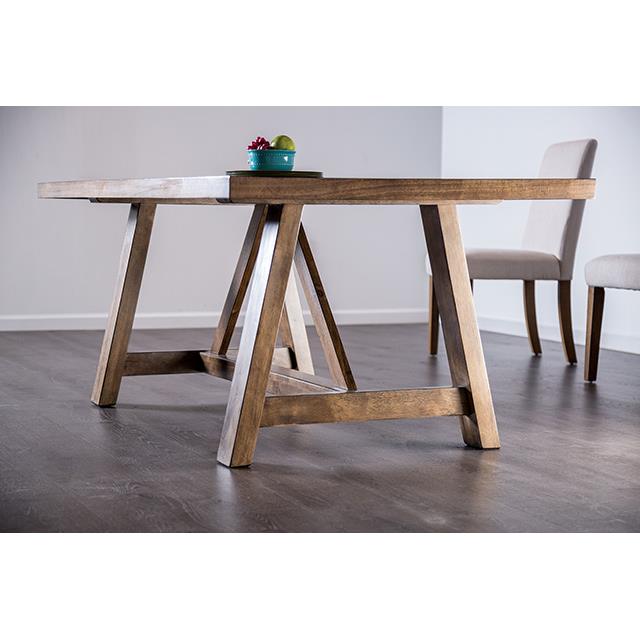  Furniture of America Losone FM3422BR-T-7PC 7 Pc Dining Table Set IMAGE 5