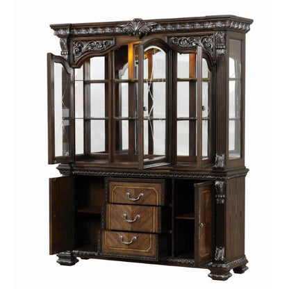  Furniture of America Promenade FM31002DB-HB-SET Hutch And Buffet IMAGE 3