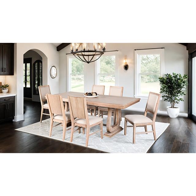  Furniture of America Orbetello FM3601NT-T-5PC 5 Pc Dining Table Set IMAGE 1