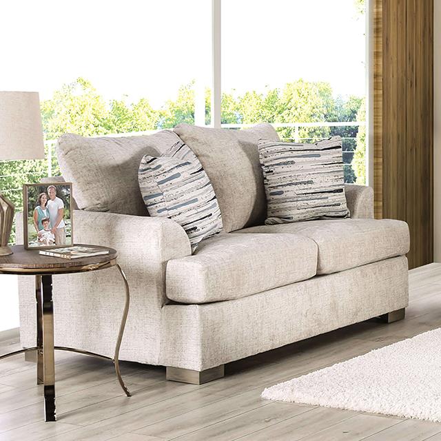  Furniture of America Leytonstone SM1209-LV Loveseat IMAGE 1