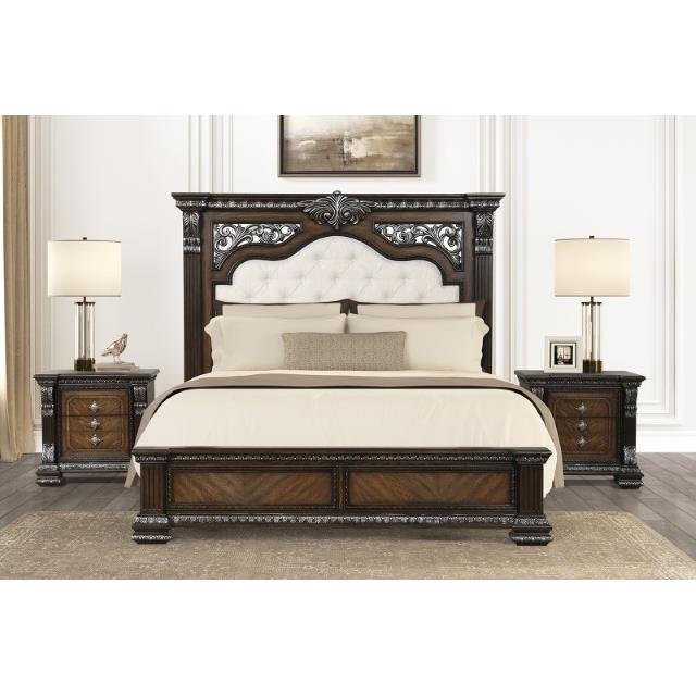  Furniture of America Promenade FM70002DB-EK-BED King Bed IMAGE 3