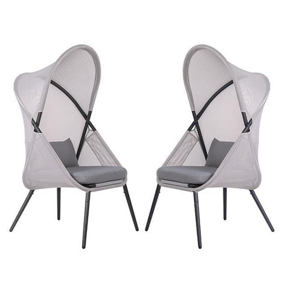  Furniture of America Alverta GM-1014LG-2PK Set Of 2 Foldable Chair IMAGE 3