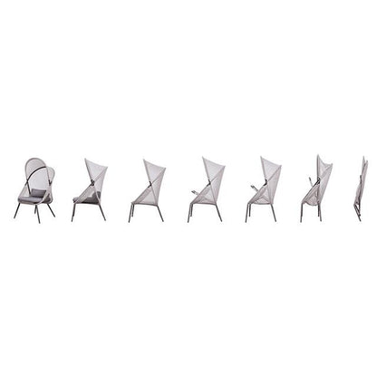  Furniture of America Alverta GM-1014LG-2PK Set Of 2 Foldable Chair IMAGE 4