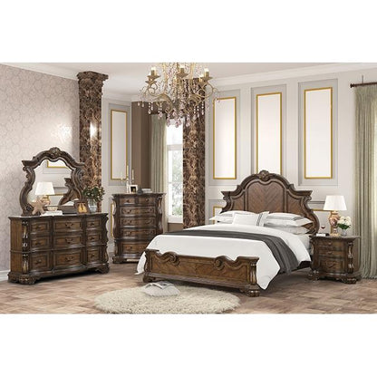  Furniture of America Leovanni FM70003DB-Q-W-BED Queen Bed IMAGE 2