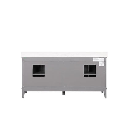  Furniture of America Almeria TM-CT005WH-72+05GY Vanity Set IMAGE 7