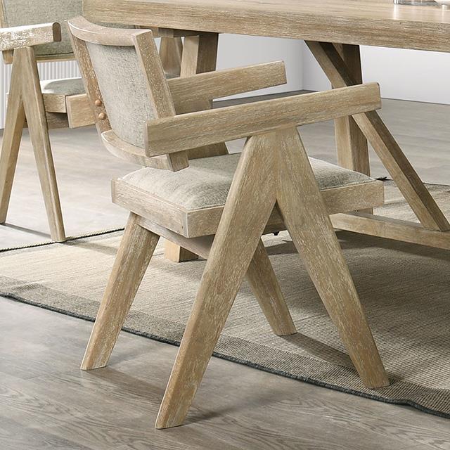  Furniture of America Guisborough FM3221AK-AC-2PK Arm Chair IMAGE 1