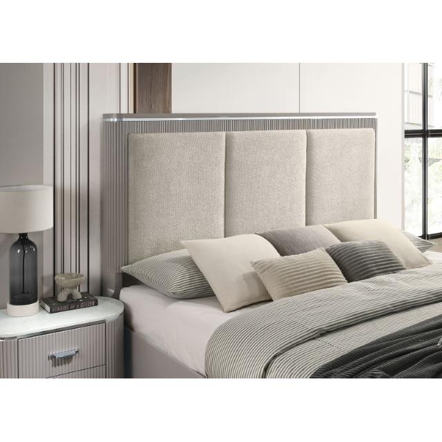 Furniture of America Aldridge FM7243GY-EK-BED King Bed IMAGE 3