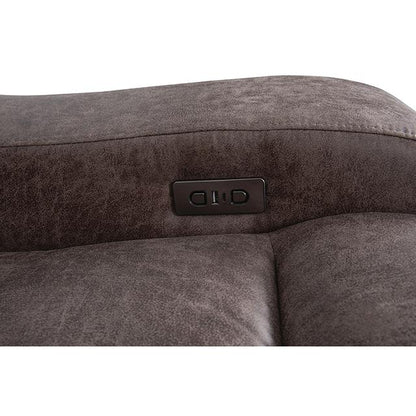  Furniture of America Demetrius CM9931BR-LV-PM-PK Power Loveseat IMAGE 5
