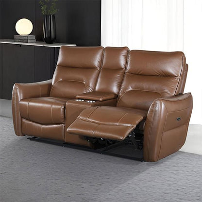  Furniture of America Terentius FM69006BR-LV-PM Power Loveseat IMAGE 1