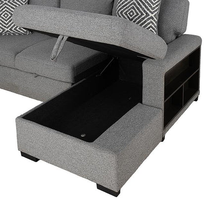  Furniture of America Chatham FM64005GY-SECT-R Sectional IMAGE 6