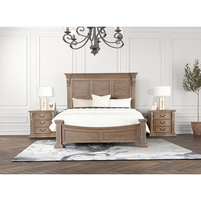  Furniture of America Seven Oaks FM7418AK-EK-BED King Bed IMAGE 3