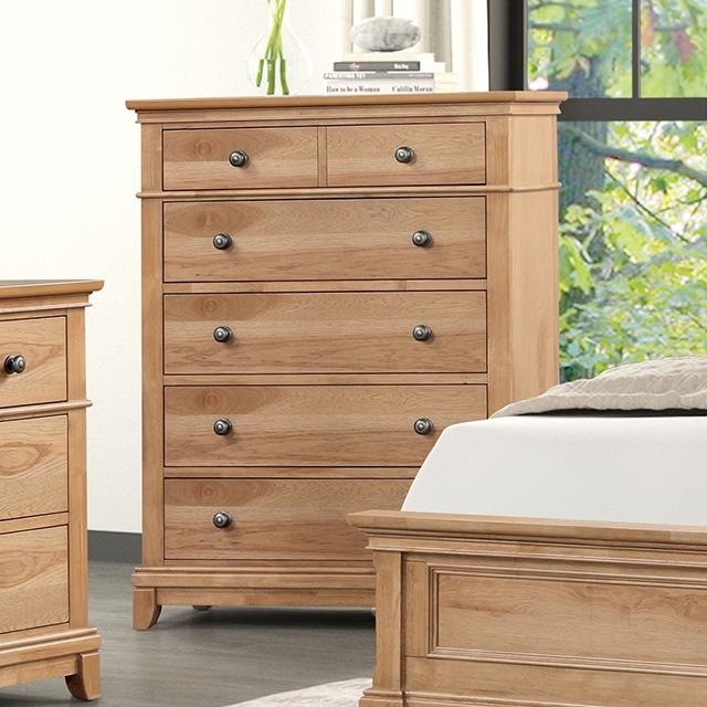  Furniture of America McHenry FM7706NT-C Chest IMAGE 1