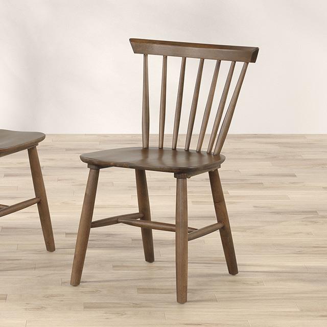  Furniture of America Beale FM3100WN-SC-2PK Set Of 2 Dining Chair IMAGE 1