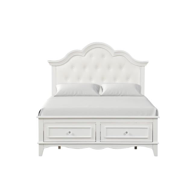  Furniture of America Naucalpan FM7456WH-F-BED Full Storage Bed IMAGE 5